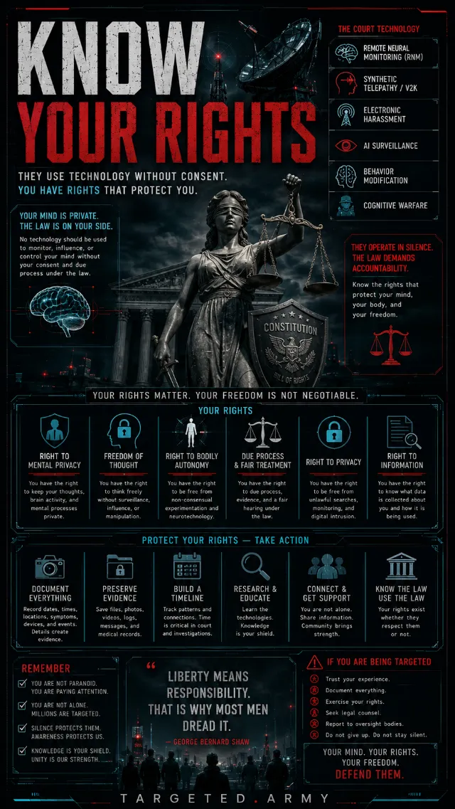 know your rights stand together