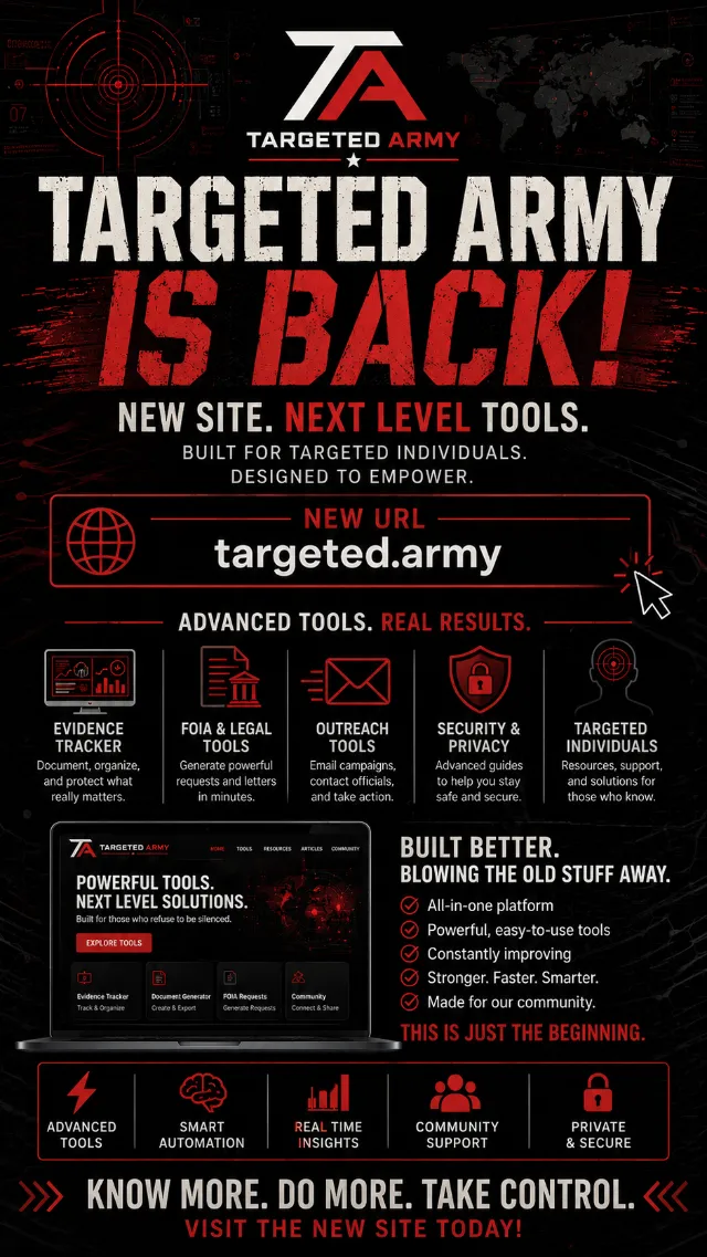 targeted army is back stand together